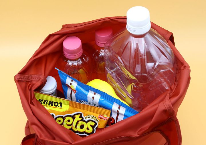 ルビーレッドキウイぬいぐるみエコバッグ大容量