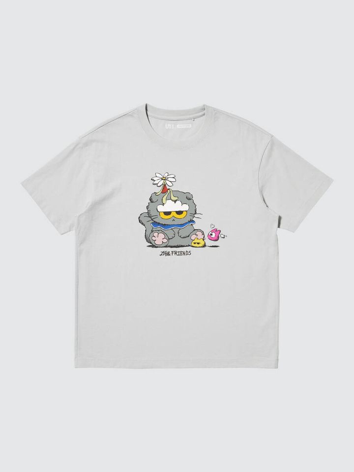 ユニクロUT×ZO＆FRIENDSグレーT