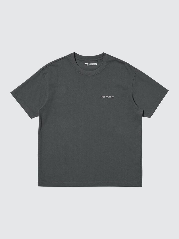 ユニクロUT×ZO＆FRIENDSダークグレーT