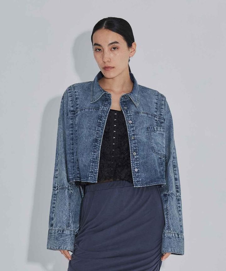 画像: 「Dolman Denim Shirts」￥36,300【RITAN】 出典：ザ トウキョウ