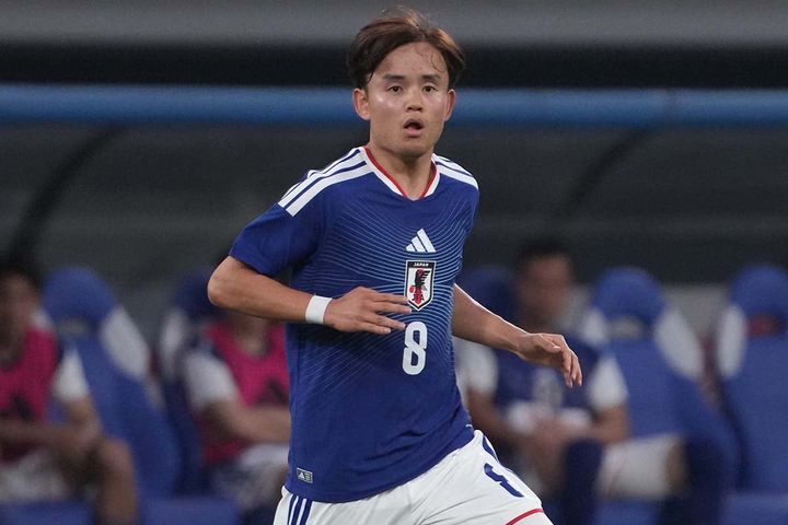 サッカー日本代表・久保建英（C）Getty Images