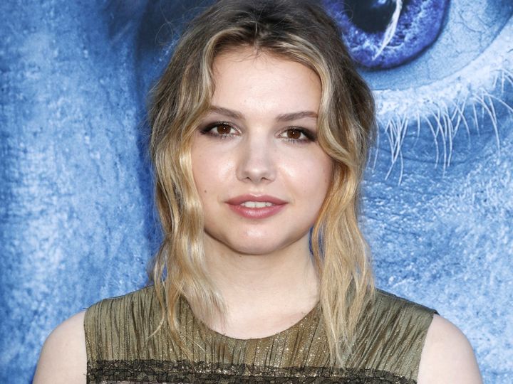 ハンナ・マリー、2017年の『ゲーム・オブ・スローンズ』プレミアにて （C）AFLO width=