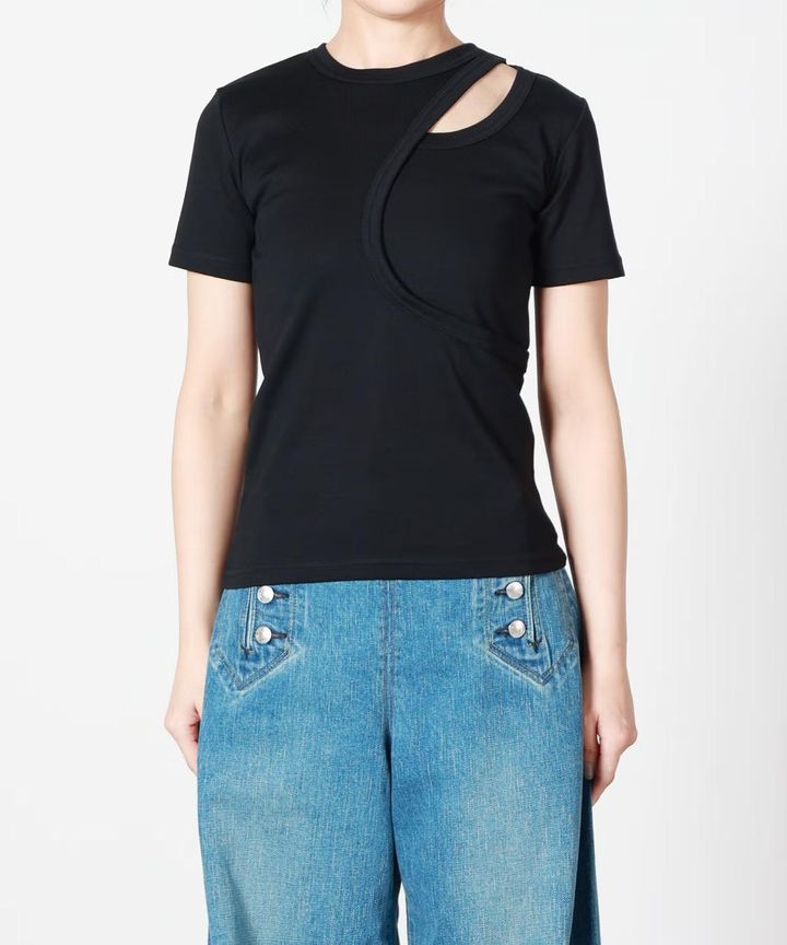 画像: 「LAYERED SHORT SLV TEE」￥22,000【ハイク】 出典：パリゴ