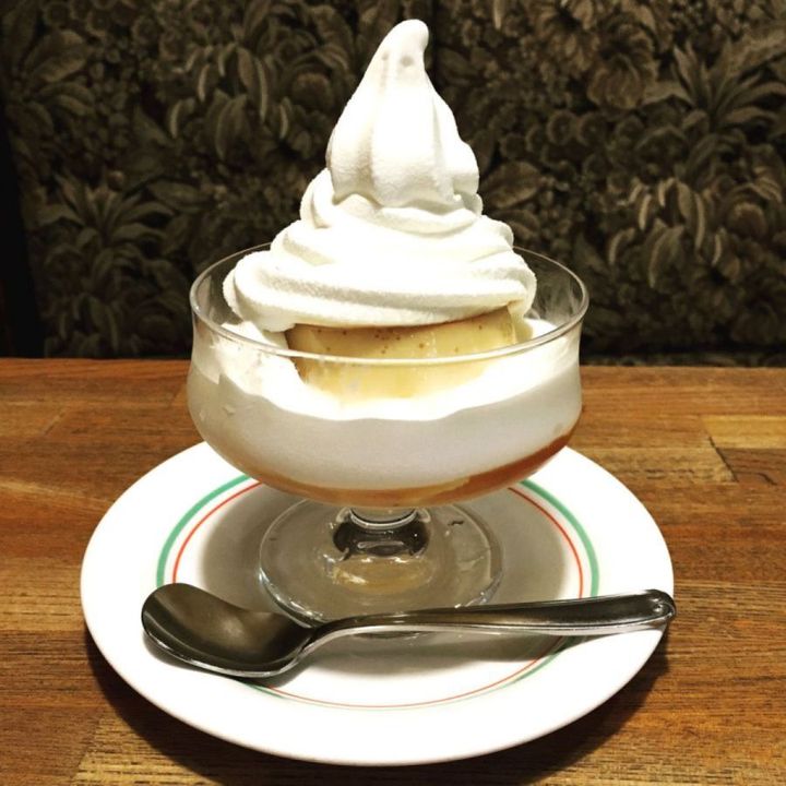 「デン特製プリン」600円（数量限定）