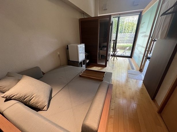 別料金で利用できるプライベートサウナもある