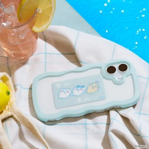 【写真】透明ケース越しにもかわいさが映えるチルチルデザイン