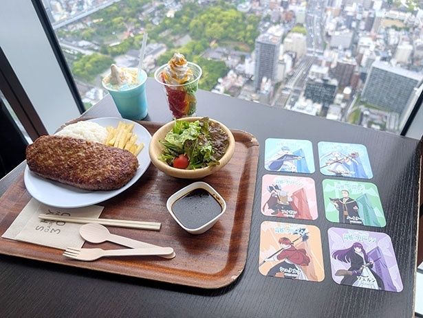 イベント限定のコラボメニューとオリジナルコースター