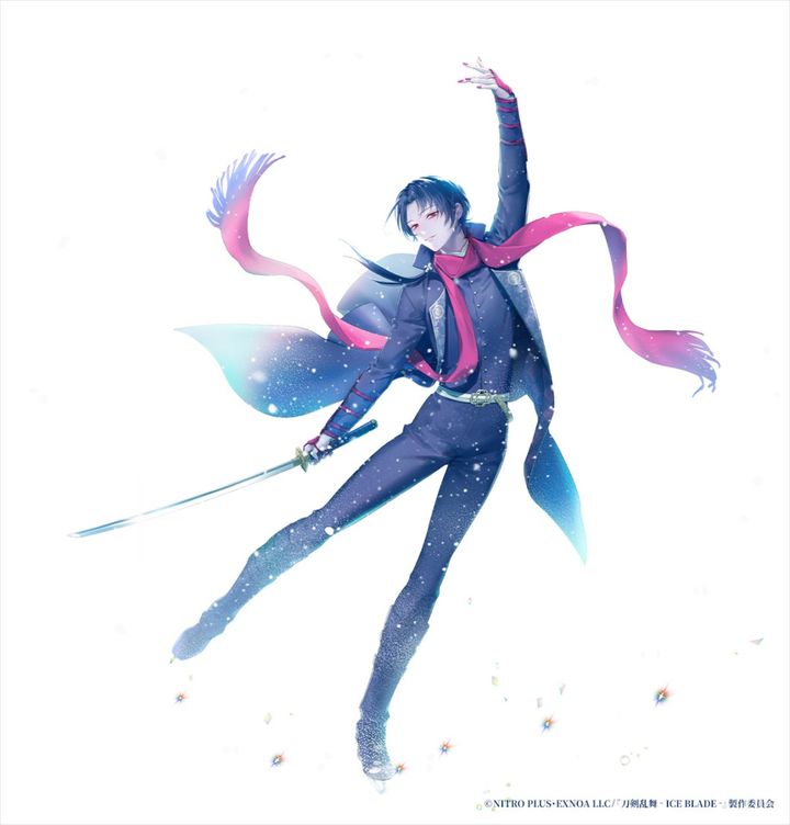 アイスショー『刀剣乱舞 ‐ICE BLADE‐』描き下ろしキャラクタービジュアル「加州清光 イメージオンアイスver.」 （C）NITRO PLUS・EXNOA LLC／『刀剣乱舞 ‐ICE BLADE‐』製作委員会 width=