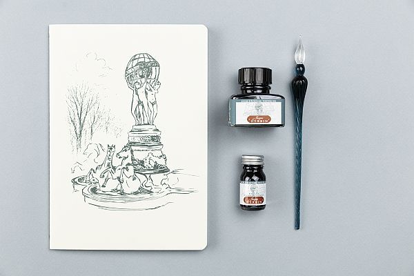 フランスの老舗インクブランド「エルバン」から「Parisカラーズ」新色インク3色が登場