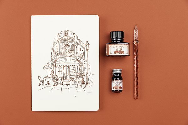フランスの老舗インクブランド「エルバン」から「Parisカラーズ」新色インク3色が登場