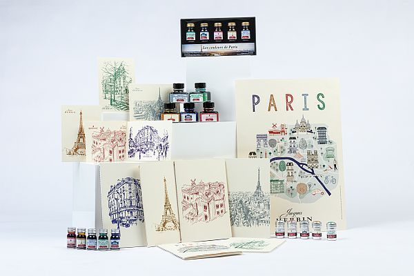フランスの老舗インクブランド「エルバン」から「Parisカラーズ」新色インク3色が登場