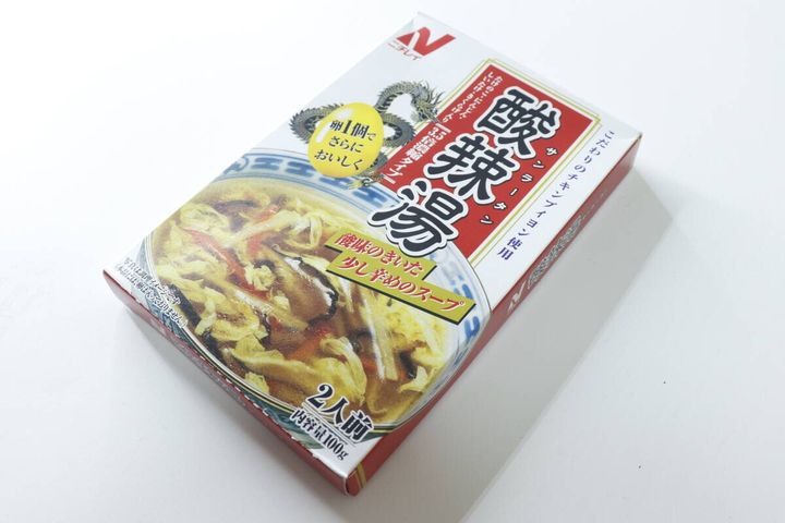 ダイソーのニチレイ 酸辣湯