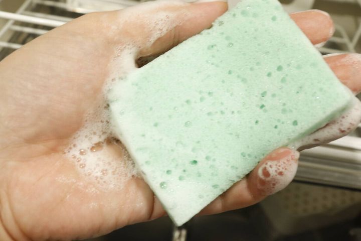 キッチンシートスポンジ（26枚） 泡立ち