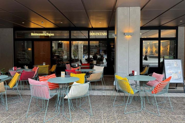 「Patisserie I griega」テラス席