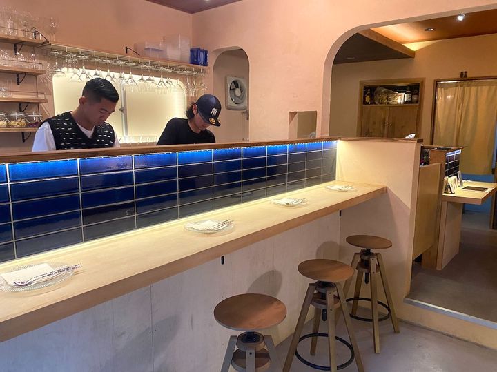 「夜パフェ VIGO 下北沢店」店内