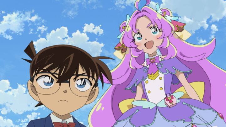 『名探偵コナン』×『名探偵プリキュア！』コラボ 場面写真 （C）青山剛昌／小学館・読売テレビ・TMS 1996 （C）ABC-A・東映アニメーション width=