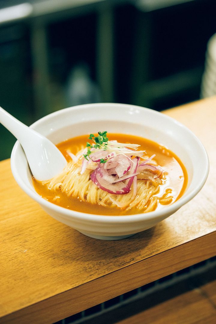 麺処 にぼし香の冷やし甘海老蕎麦