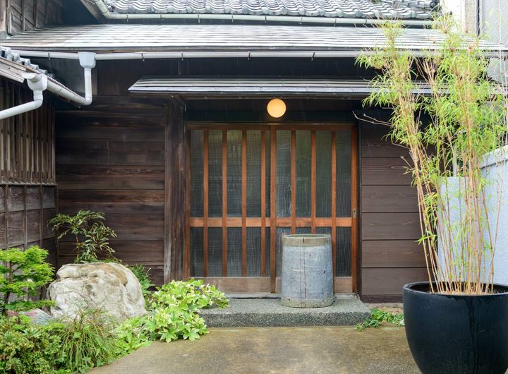 日本家屋の玄関