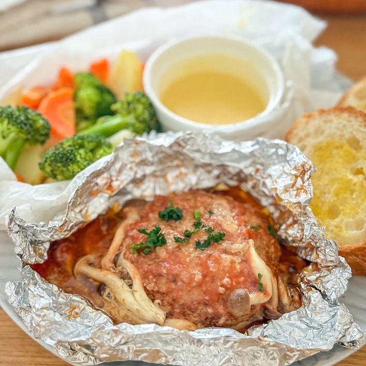 ワンパンで同時2品！面倒な洗い物なし！『三國シェフのハンバーグ＆チーズフォンデュ』