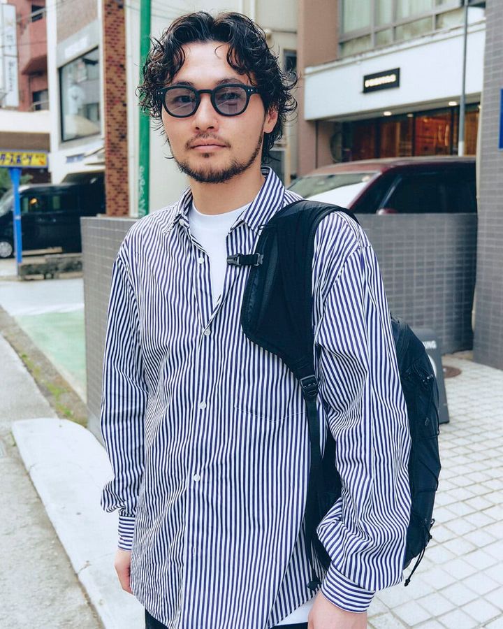 【30代スナップ＠渋谷】ミズノ、サロモンという今旬スポーツブランドをうまく取り入れて