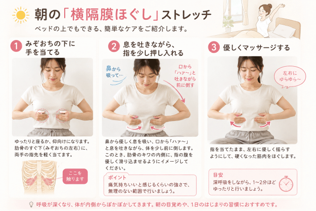横隔膜ほぐし