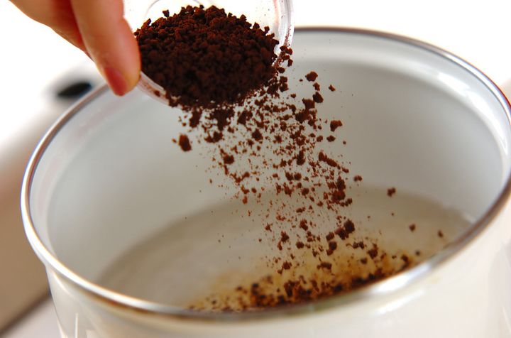 ほろ苦コーヒーゼリーの作り方1