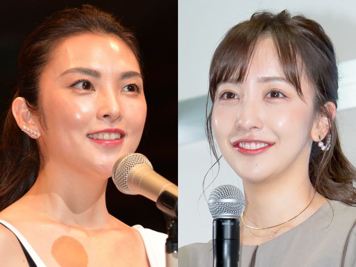 （左から）田中麗奈、板野友美 クランクイン！ width=