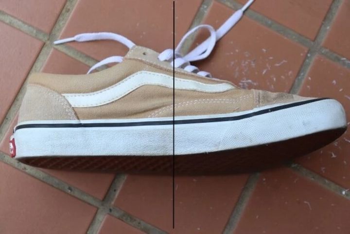ダイソー スニーカー＆上履き用消しゴム ビフォーアフター