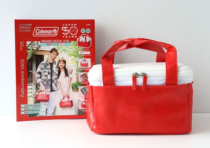 Coleman BRAND BOOK ＃08 保冷バッグ RED