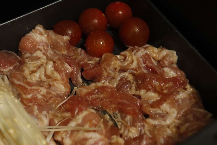 ダイソーのゆずみそで調理する