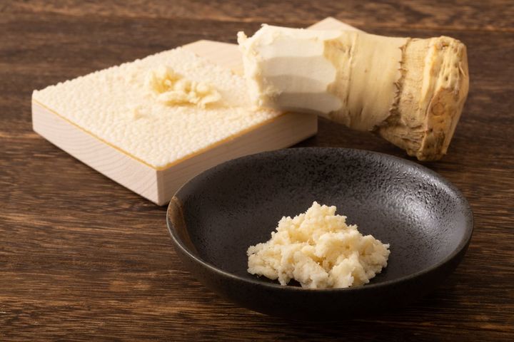 ケンフェロールが多く含まれている西洋わさび（山わさび）