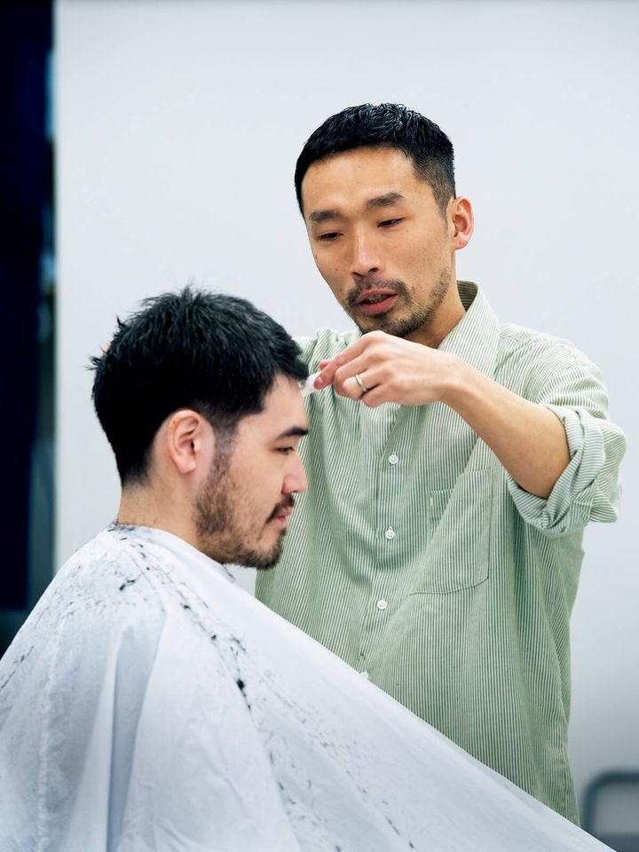 〈BARBER SAKOTA〉店主・迫田将輝
