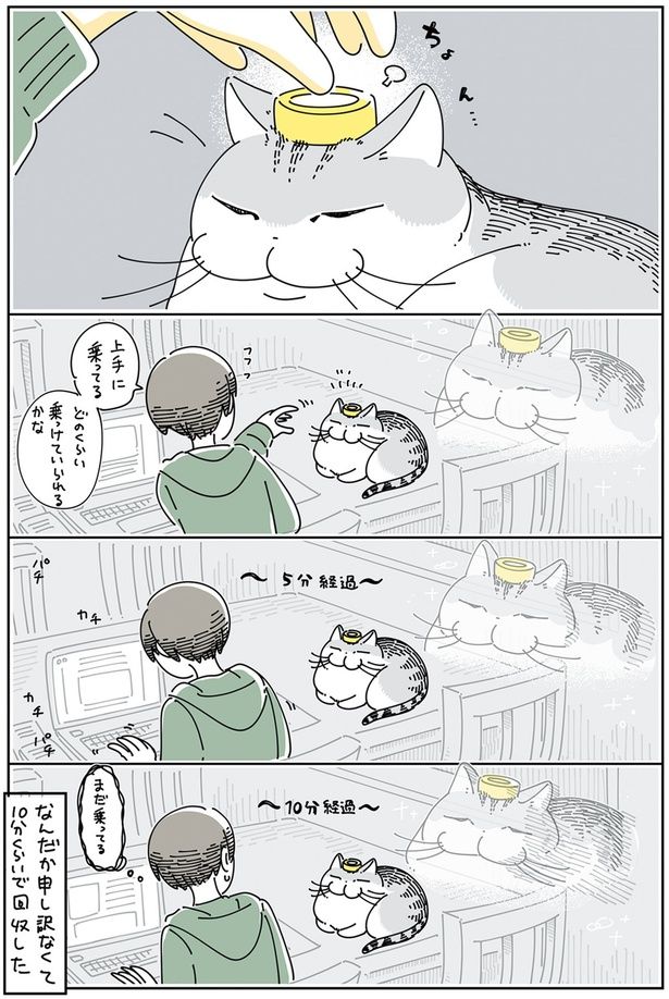 どのくらい乗っけていられるかな （C）キュルZ／KADOKAWA