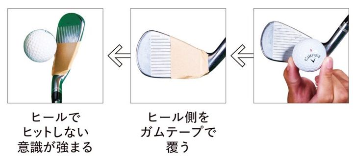 30分でできる！ガムテープを使ってミスヒットを直す練習法