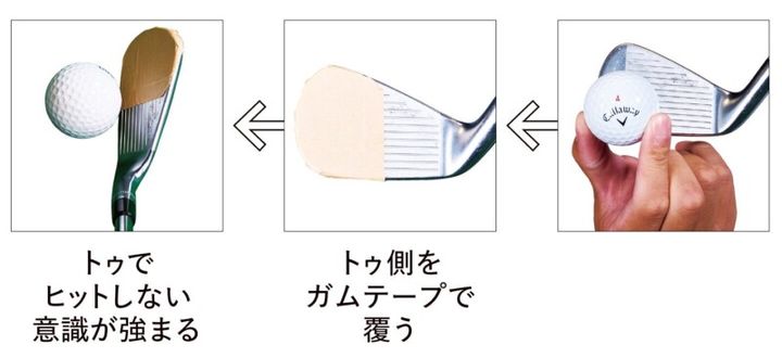 30分でできる！ガムテープを使ってミスヒットを直す練習法