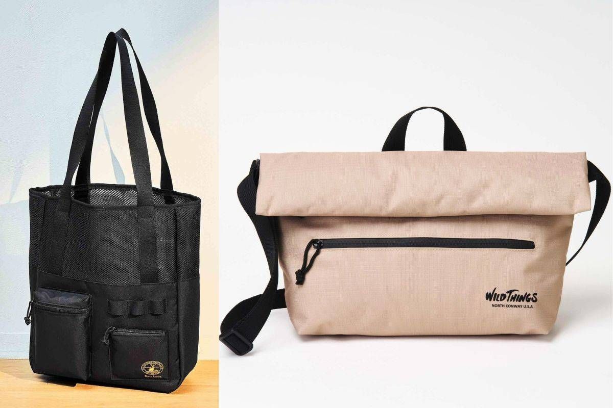 明日発売》とにかく軽い「トートバッグ」と水に強い「メッセンジャー 