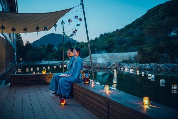 2026年6月1日より、「界 雲仙」でスタートした「夕涼みテラス」