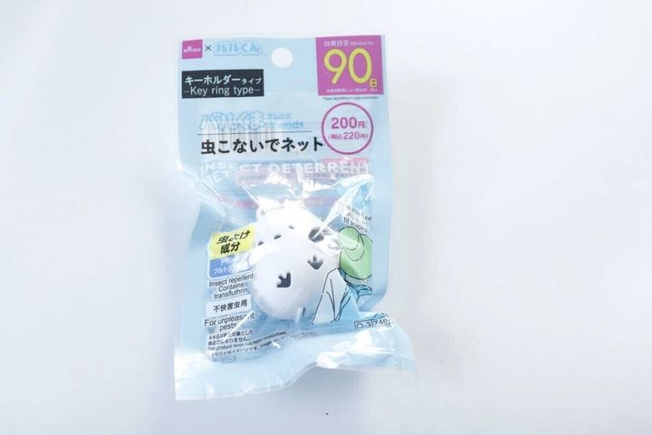 ダイソーのDバルくん虫こないでネット（おでかけ、シマエナガ型）