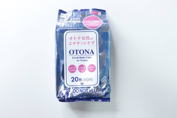 ＆．ボディシート（オトナのエチケット、20枚） パッケージ