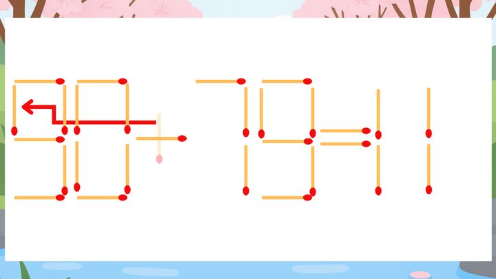 【マッチ棒クイズ】1本だけ動かして正しい式に：30+79=11？の解答画像