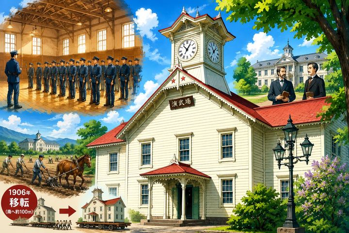 実は『札幌時計台』、建設当時は広大な農学校の演武場だった！北海道開拓の人材を育てた知られざる歴史の事情