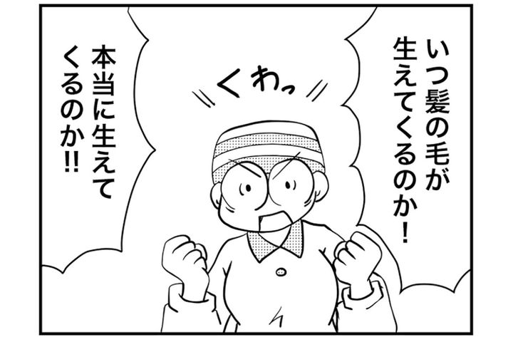 抗がん剤の副作用で髪が抜けたあと、再び生え始めたのはいつ？【乳癌日記 #96】