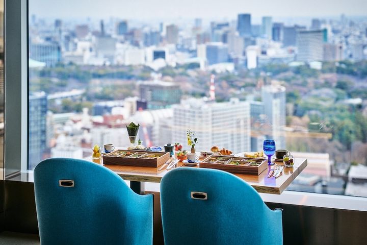 ザ・プリンスギャラリー 東京紀尾井町 35階の「WASHOKU 蒼天 SOUTEN」