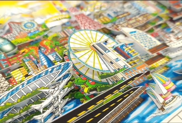 【東京都新宿区】3Dポップアートの巨匠！MLB公式アーティスト、チャールズ・ファジーノ氏の展覧会開催