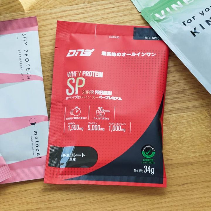 DNS ホエイプロテイン スーパープレミアム 34g 398円（第一三共ヘルスケア）
