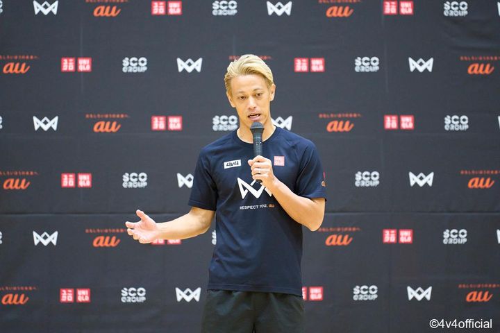 画像2: 本田もコートを猛ダッシュ！ 次世代へ送ったメッセージとは