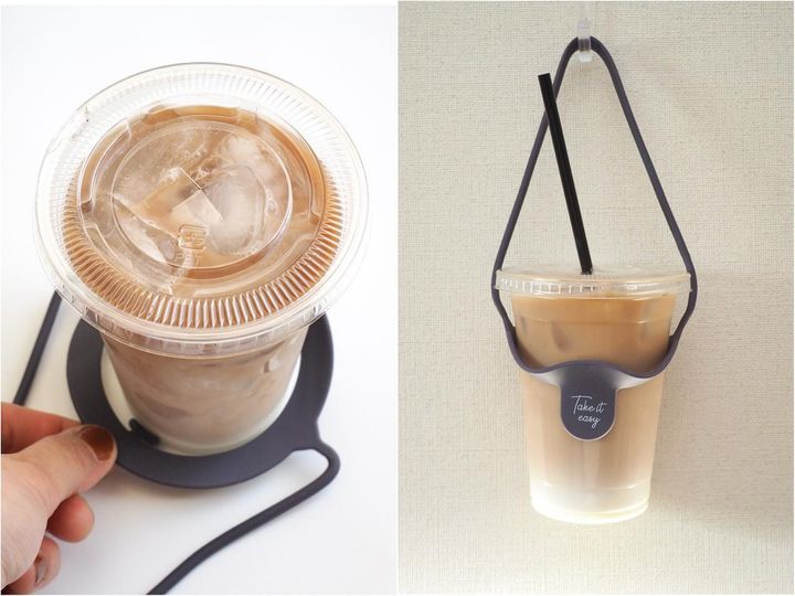 画像: カップに通すだけで、装着は簡単