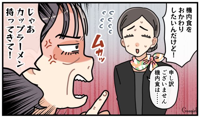 「機内食をおかわりしたいんだけど」大暴走するワガママ義母に振り回された話
