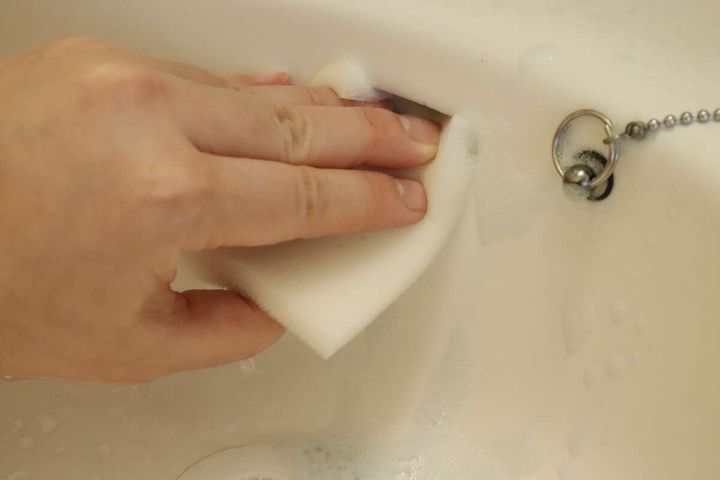 ダイソーのキッチンシートスポンジ（26枚、泡立ちソフトタイプ）を浴室で使う
