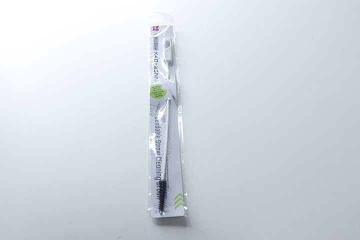 自在に曲がるストロー洗いブラシ パッケージ